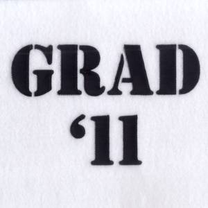 Picture of Grad Appliqué 11 Machine Embroidery Design