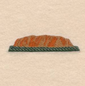 Picture of Uluru / Ayers Rock Machine Embroidery Design