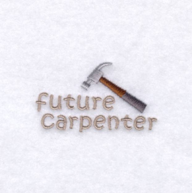 Picture of Future Carpenter Machine Embroidery Design