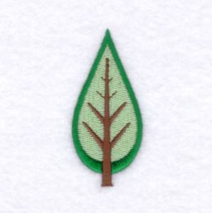 Picture of Leaf Tree Two Machine Embroidery Design