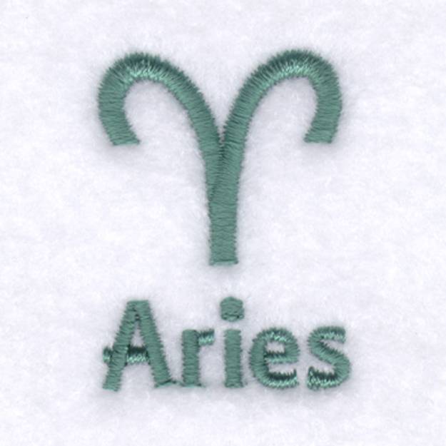 Picture of Aries Machine Embroidery Design