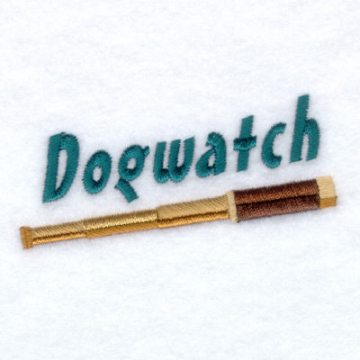Dogwatch Machine Embroidery Design