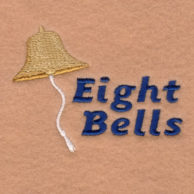 Eight Bells Machine Embroidery Design