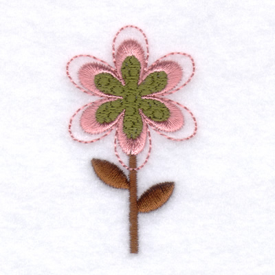 Burst Flower Machine Embroidery Design