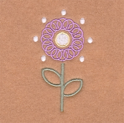 Link Flower Machine Embroidery Design