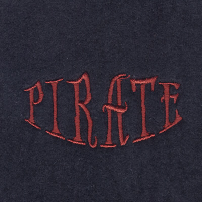 Pirate Text Machine Embroidery Design