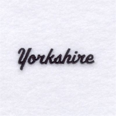 Yorkshire pig Machine Embroidery Design