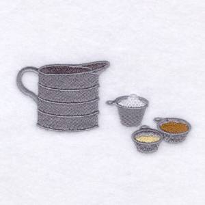 Picture of Measuring Cups Machine Embroidery Design