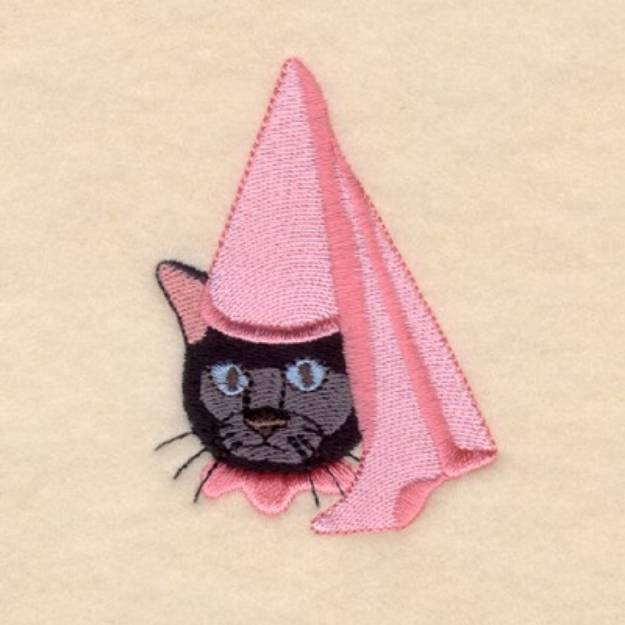 Picture of Princess Cat Machine Embroidery Design