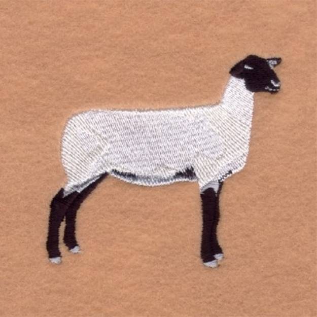 Picture of Suffolk Sheep Machine Embroidery Design