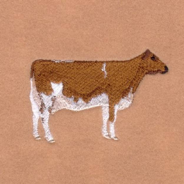 Picture of Ayshire Cow Machine Embroidery Design