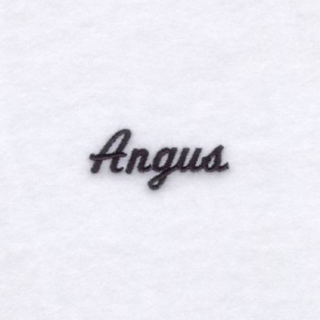 Picture of Angus Machine Embroidery Design