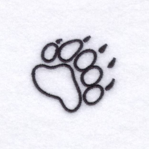 Picture of Bearcat Claw Machine Embroidery Design