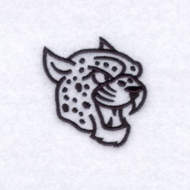 Picture of Leopard Head Machine Embroidery Design