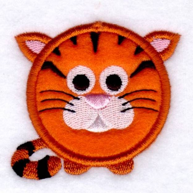 Picture of Baby Tiger Machine Embroidery Design