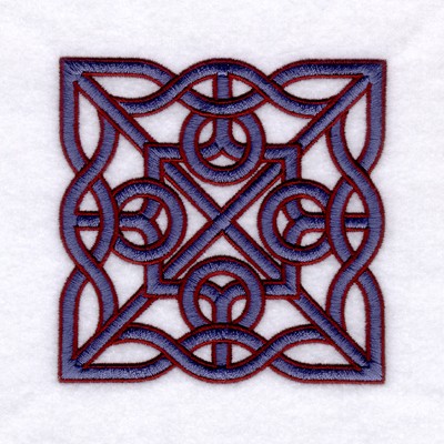 Celtic Knot Holly Machine Embroidery Design