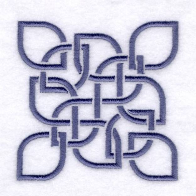 Picture of Celtic Knot Flower Machine Embroidery Design