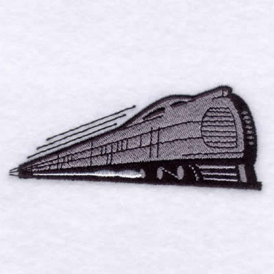 Antique Train 4 Machine Embroidery Design
