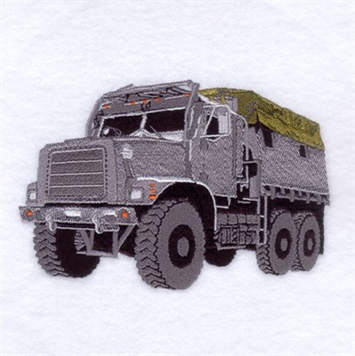 Tactical Vehicle Machine Embroidery Design