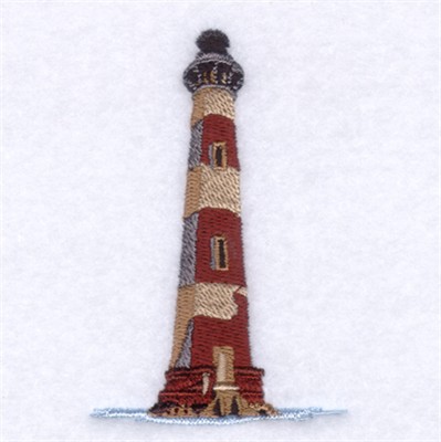 Charleston Lighthouse Machine Embroidery Design
