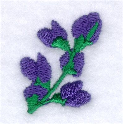 Violets Machine Embroidery Design