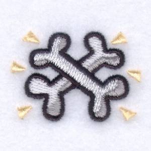 Picture of Mini Bones Machine Embroidery Design