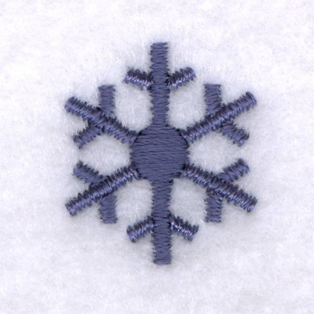 Picture of Frosty Snowflake Machine Embroidery Design