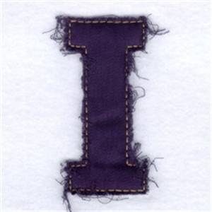 Picture of Fringed Alphabet Machine Embroidery Design