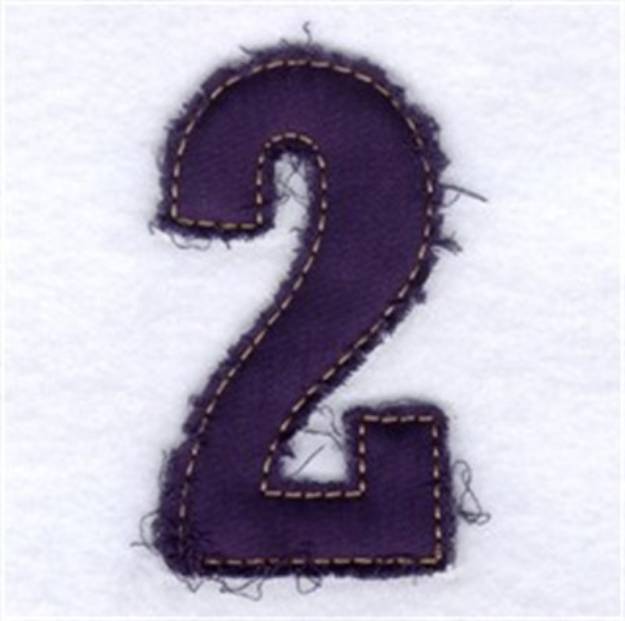 Picture of Fringed Alphabet Machine Embroidery Design