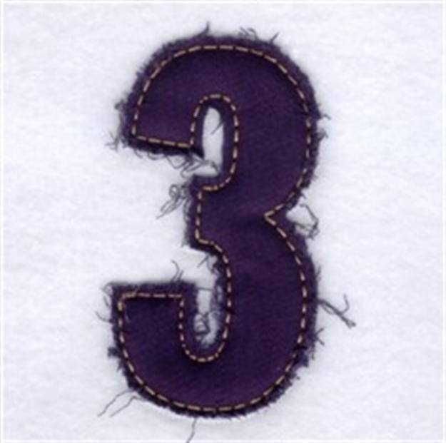 Picture of Fringed Alphabet Machine Embroidery Design