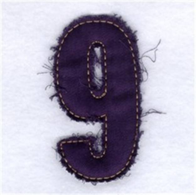 Picture of Fringed Alphabet Machine Embroidery Design