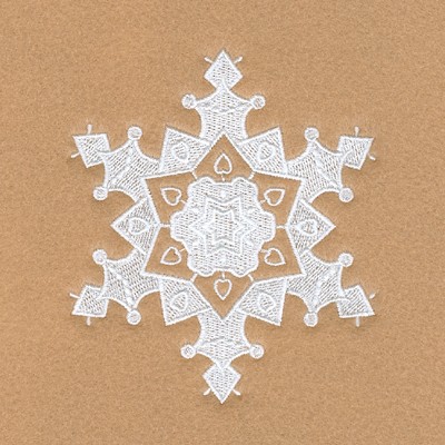 Esther Snowflake Machine Embroidery Design