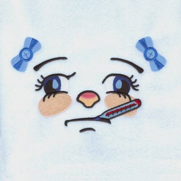 Picture of Sick Girl Machine Embroidery Design