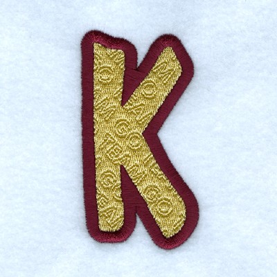 Spirit Font K Machine Embroidery Design