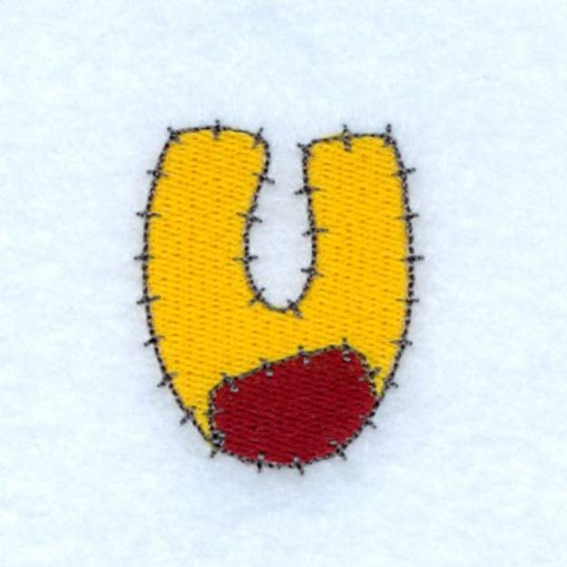 Picture of Patch U Machine Embroidery Design