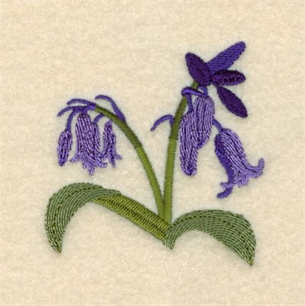 Picture of Bluebells Machine Embroidery Design