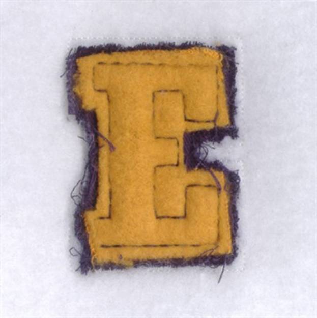 Picture of Fringe Applique Alphabet Machine Embroidery Design