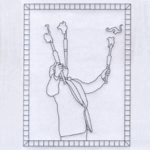 Picture of Juggler Machine Embroidery Design