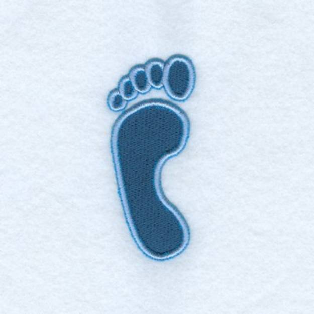 Picture of Puffy Foot Machine Embroidery Design