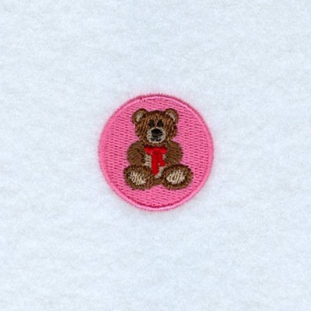 Picture of Mini Teddy Bear Machine Embroidery Design