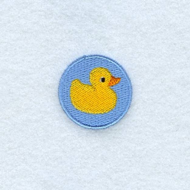 Picture of Mini Rubber Ducky Machine Embroidery Design