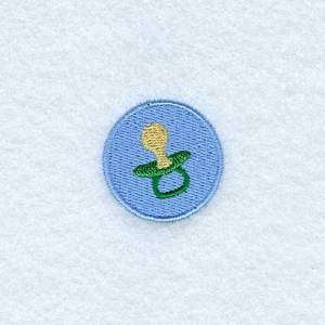 Picture of Mini Pacifier Machine Embroidery Design