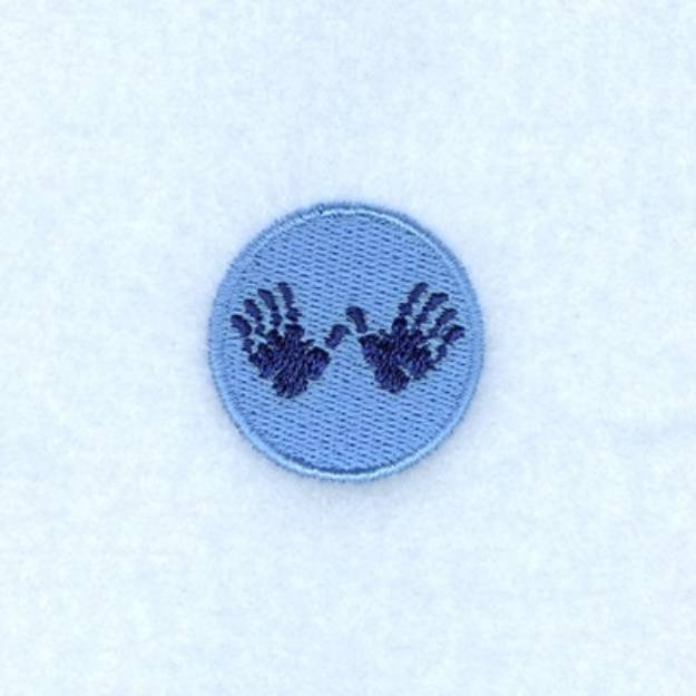 Picture of Mini Handprints Machine Embroidery Design