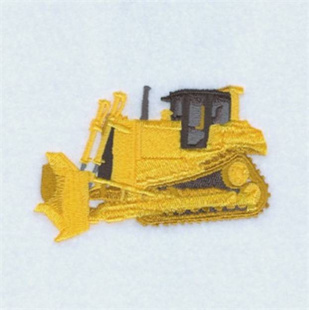 Picture of Bulldozer Machine Embroidery Design