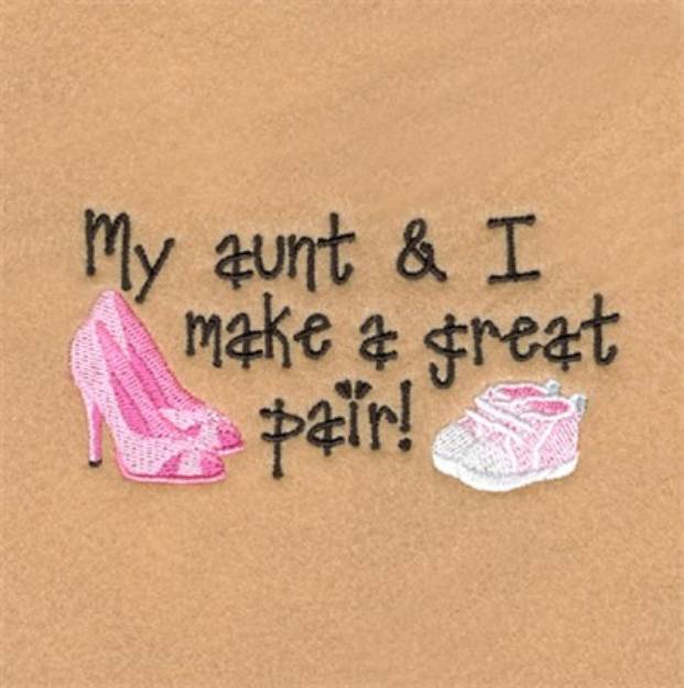 Picture of A Great Pair Machine Embroidery Design