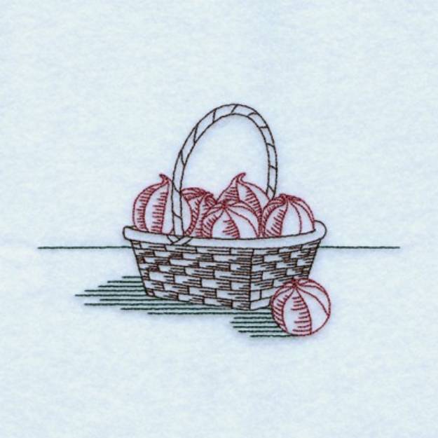 Picture of Vintage Onions Machine Embroidery Design