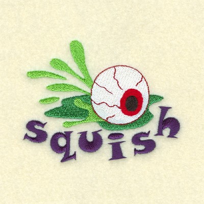 Eyeball Squish Machine Embroidery Design