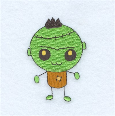 Halloween Frankenstein Machine Embroidery Design