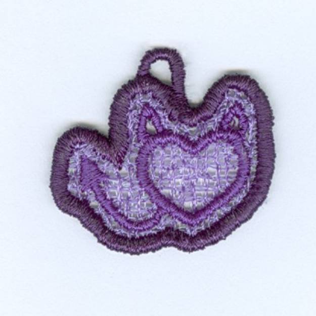 Picture of Devil Lace Charm Machine Embroidery Design