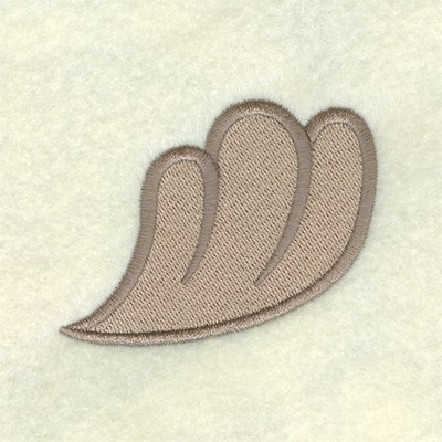 Owl Tail Machine Embroidery Design